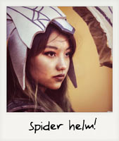 Spider helmet!