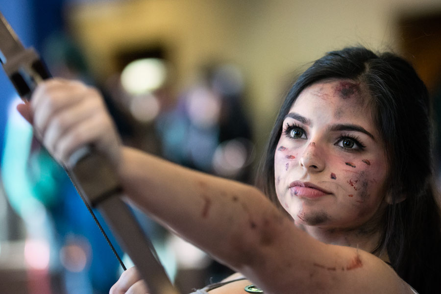 Lara Croft cosplay photo