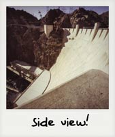 Hoover Dam side view!