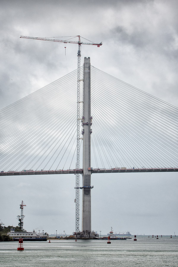 Panama Gatun bridge photo