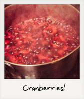 Cranberries!