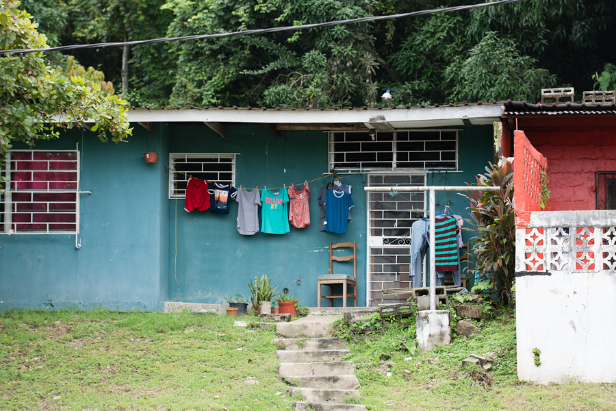 Panama drying clothes photo
