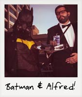 Batman and Alfred!