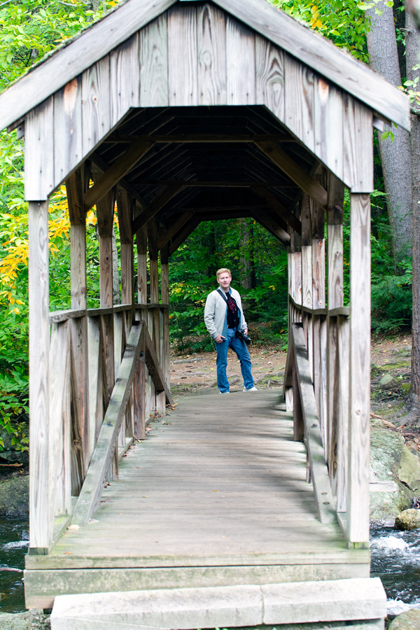 Covered bridge photo