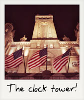 The clock tower!