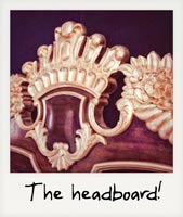 The headboard!