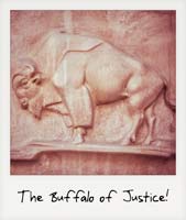The buffalo of Justice!
