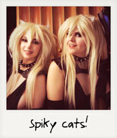 Spiky cats!