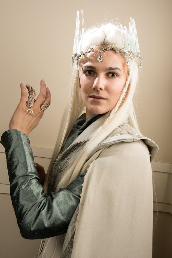 Ancient elf cosplay photo