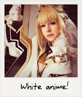 White anime!
