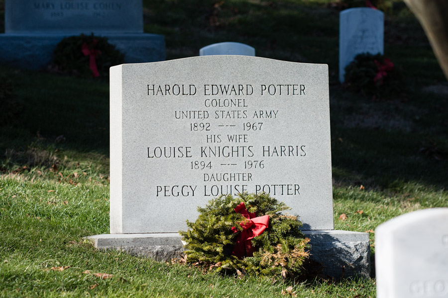 Harold Potter gravestone photo