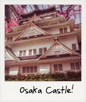 Osaka Castle!