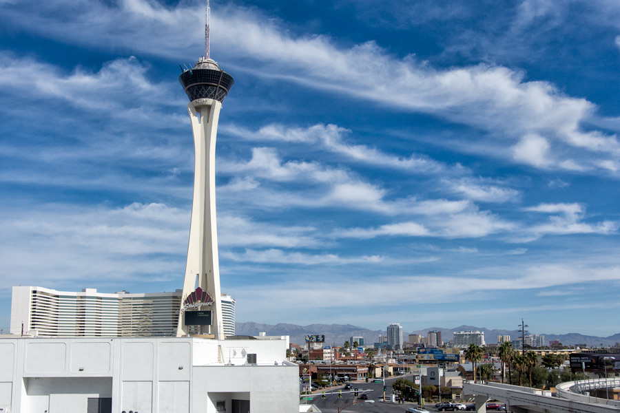 Strip North end Vegas photo