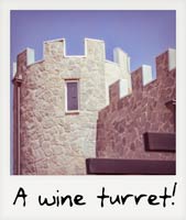 A wine turret!