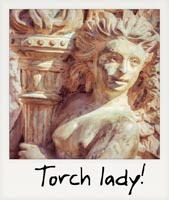 A torch lady!