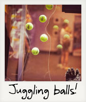 Juggling balls!