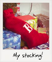 My stocking!