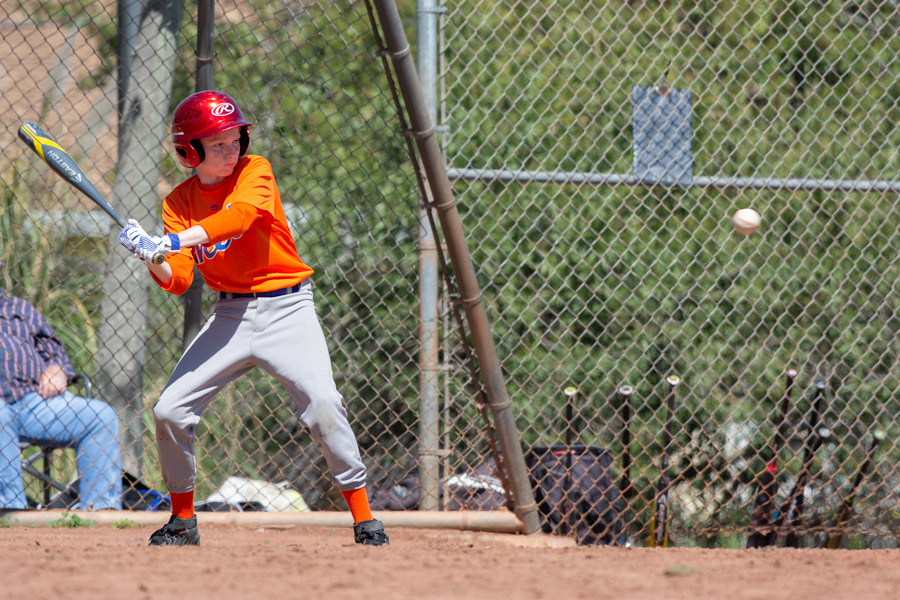 Tobias batting photo