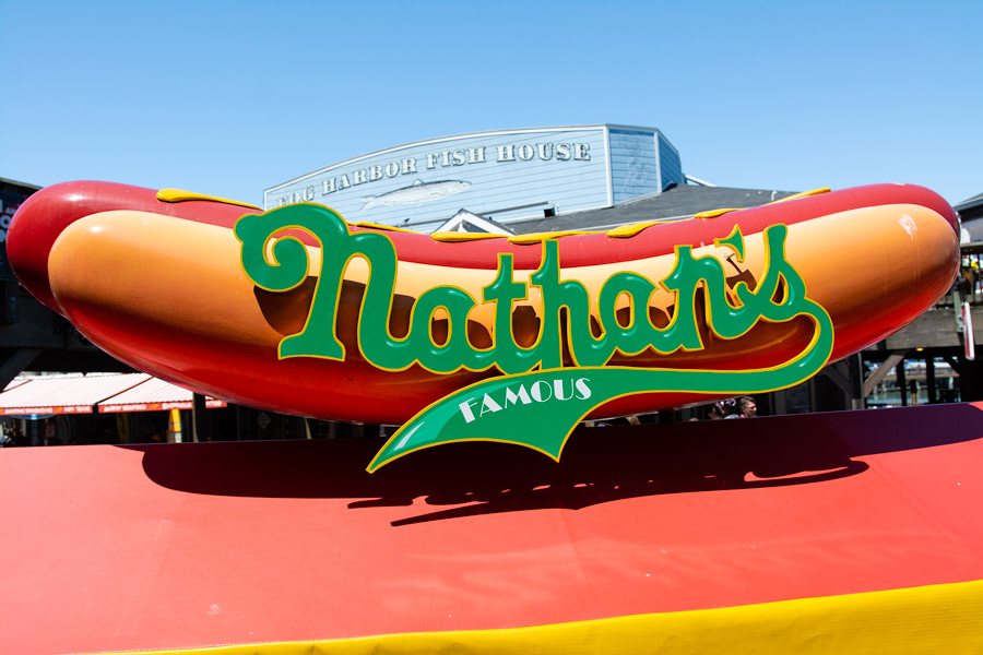 Nathan's famous photo