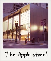 The Apple Store!