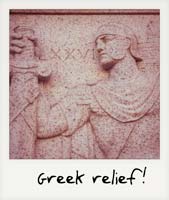 Greek relief!