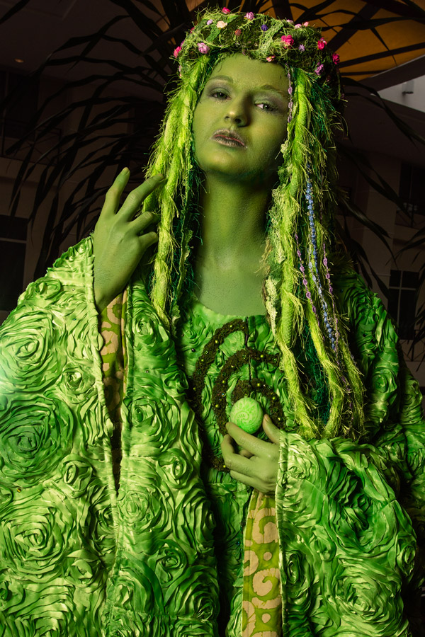 Green cosplay photo