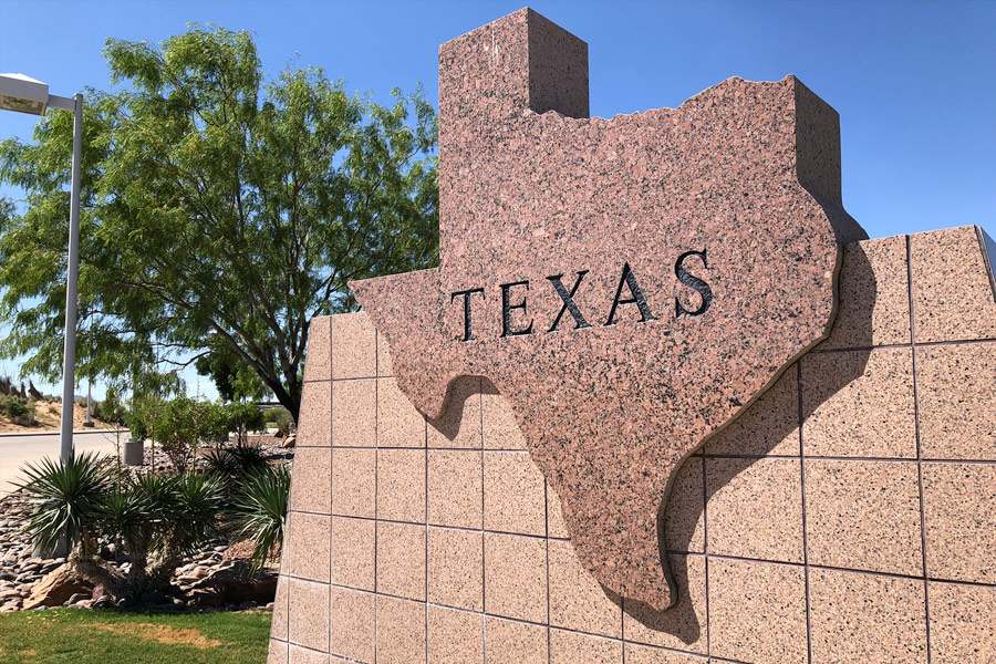 Texas sign photo