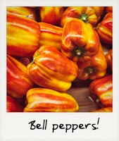 Bell peppers!