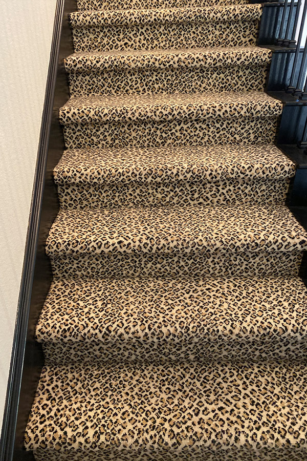 Leopard carpet photo