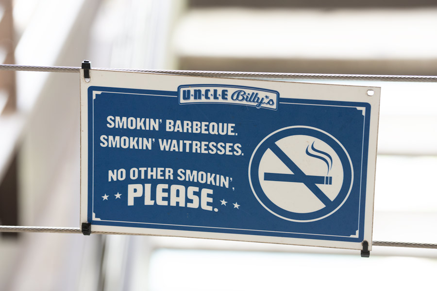 Smoking rules photo