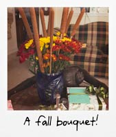 A fall bouquet!