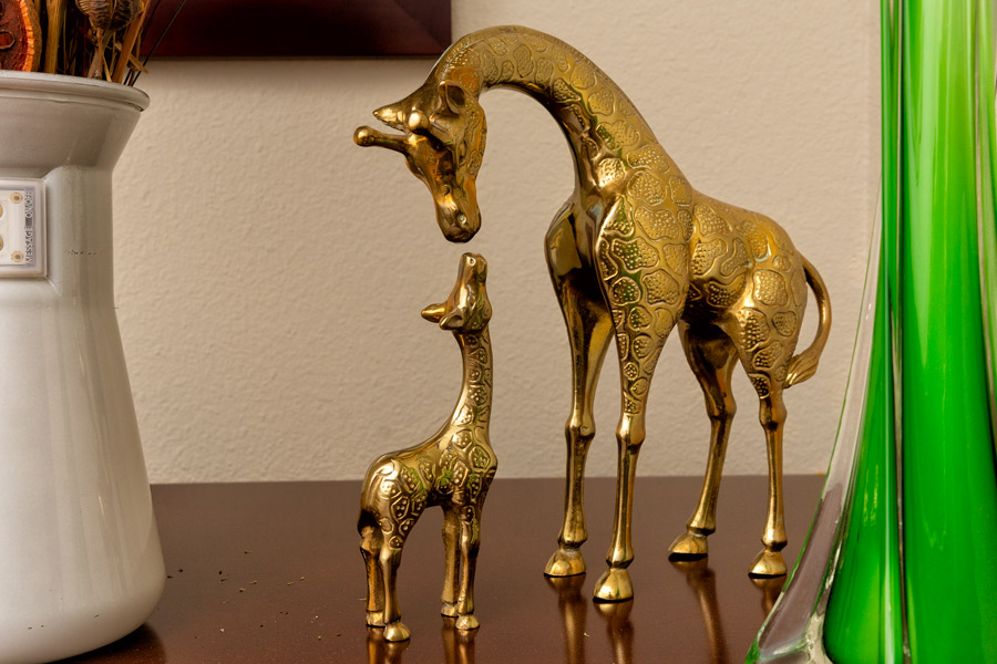 Giraffe ornament photo