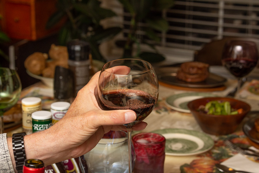 Dad wine photo