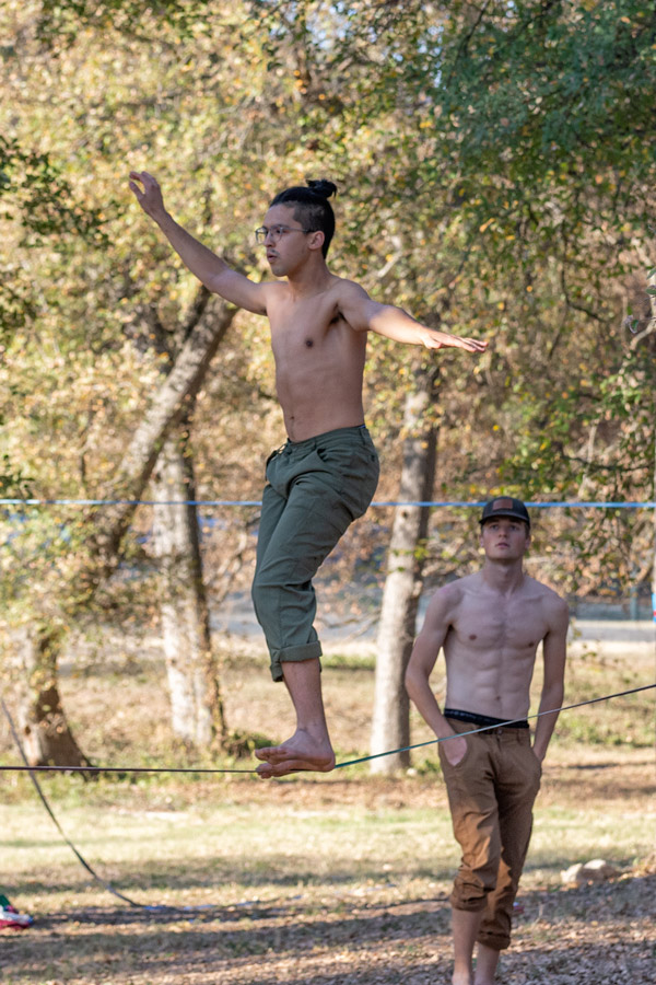 Tightrope walker photo