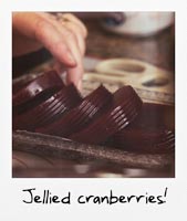 Jellied cranberries!