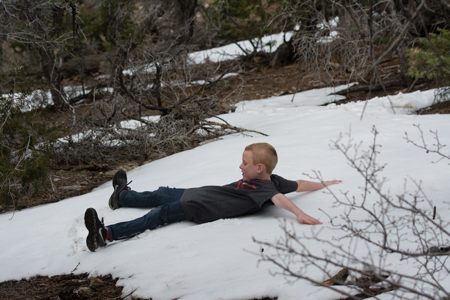 Snow angel photo