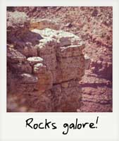 Rocks galore!