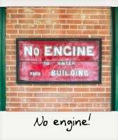 No engine!