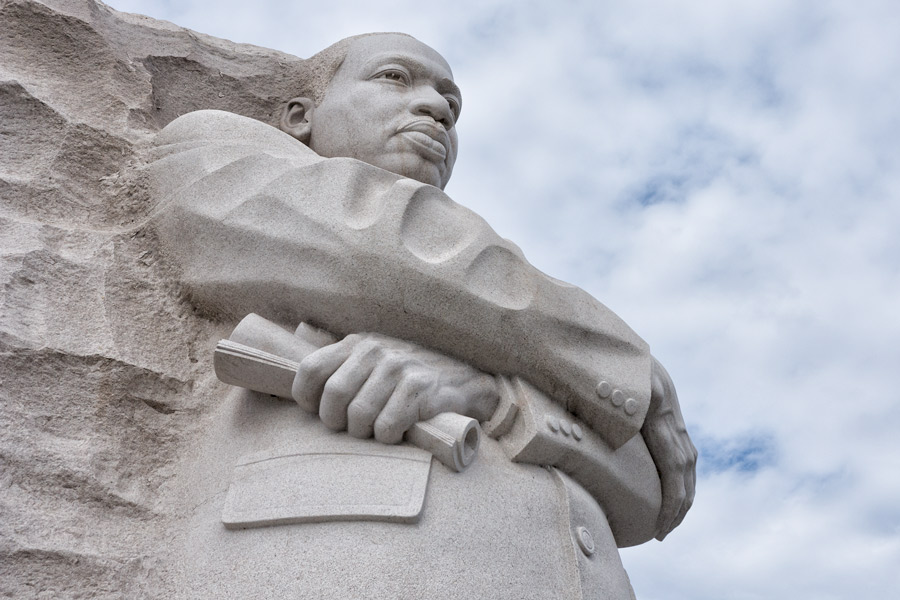 MLK statue photo