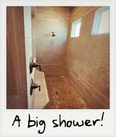 A big shower!