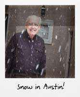 Snow in Austin!