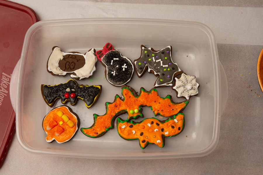 Halloween cookies photo