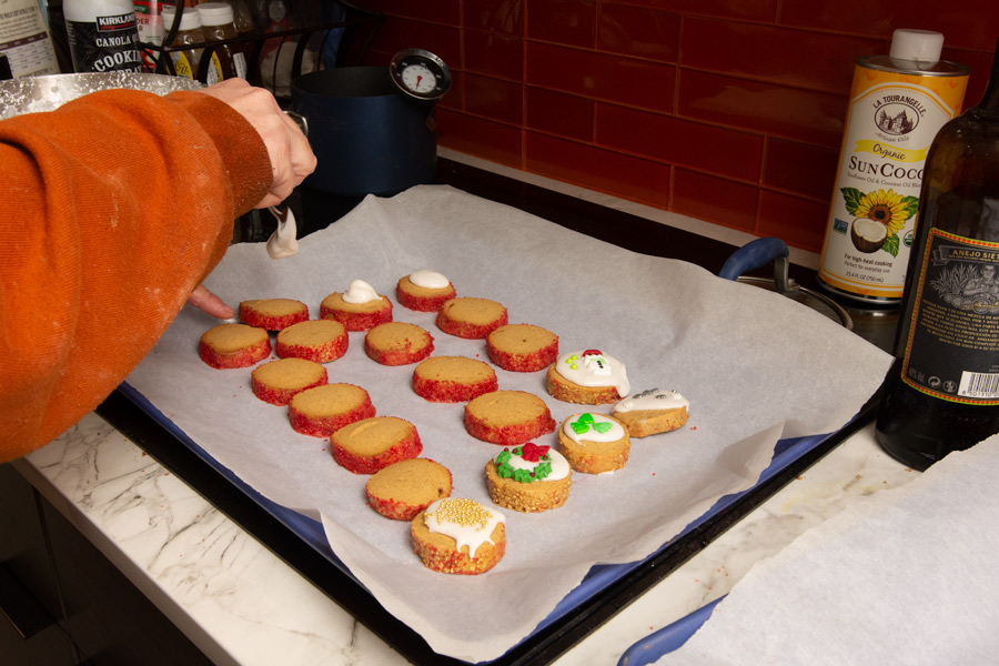 Cookie frosting photo