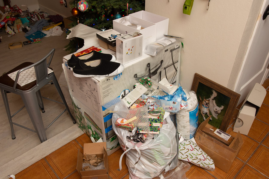 Unwrapped presents photo