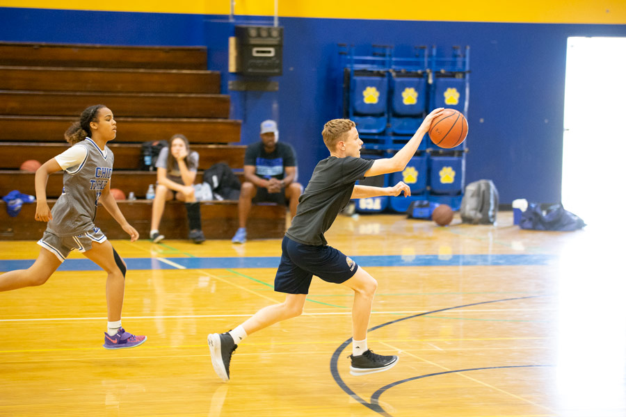 Tobias dribble photo