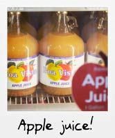 Apple juice!
