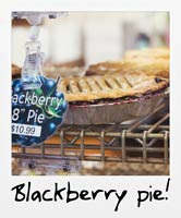 Blackberry pie!