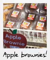 Apple brownies!