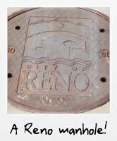 A Reno manhole!