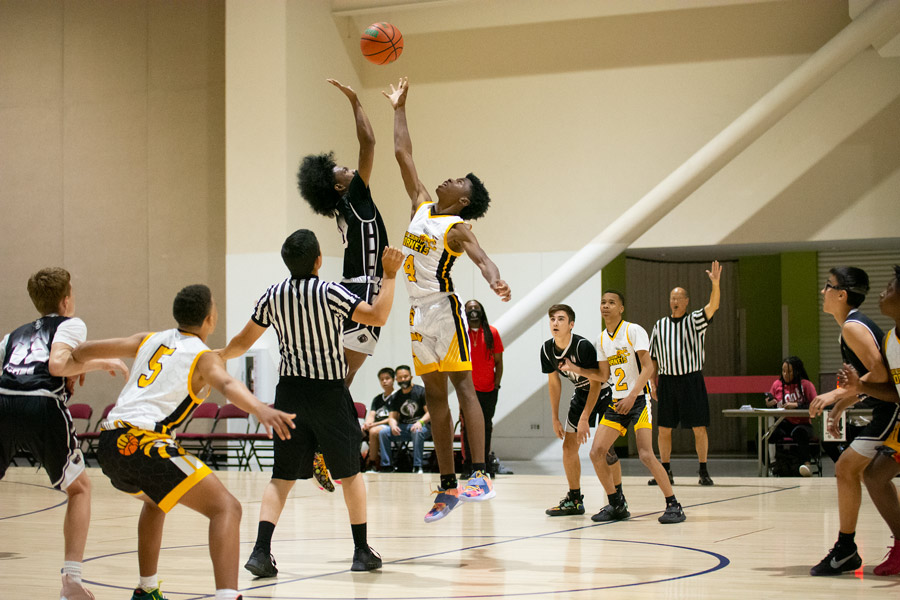 Tobias jump ball photo